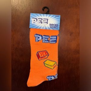 PEZ CANDY NOVELTY CREW SOCKS NWT MEN’S SHOE SIZE 6-12